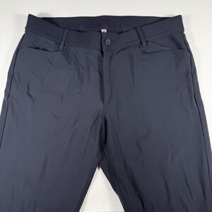 Outlier Slim Dungarees Pants Men's 35x30 Workcloth Stretch 5-Pocket Outdoor Navy